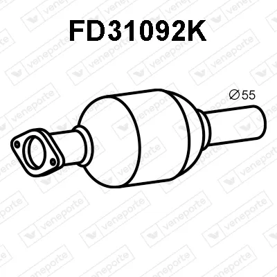 Catalytic Converter Ford KUGA II · Ford KUGA II VAN