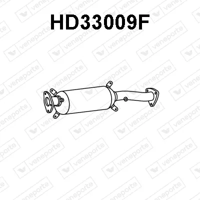 Soot/Particulate Filter, exhaust system Honda CR-V III
