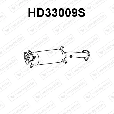 Soot/Particulate Filter, exhaust system Honda CR-V III