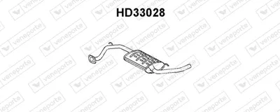 Rear Muffler Honda CIVIC IV Hatchback