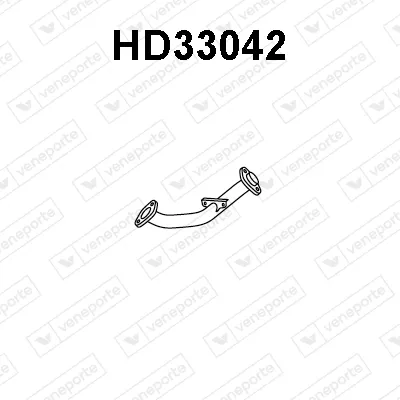 Exhaust Pipe Honda CIVIC VIII Hatchback