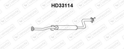 Centre Muffler Honda CIVIC VI Fastback · Honda CIVIC VI Hatchback · Honda CIVIC VI Coupe