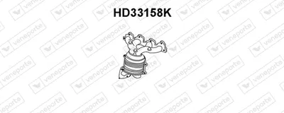 Manifold Catalytic Converter Honda CIVIC VI Fastback · Honda CIVIC VI Hatchback · Honda CIVIC VI Saloon