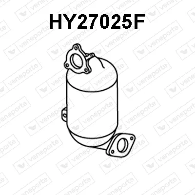 Soot/Particulate Filter, exhaust system Hyundai ix35 · Hyundai i40 I CW · Hyundai i40 I