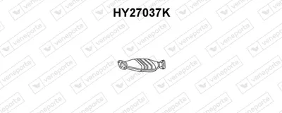Catalytic Converter Hyundai SONATA III