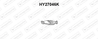Catalytic Converter Hyundai SONATA III