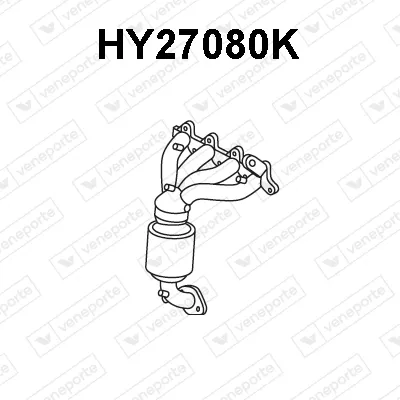 Manifold Catalytic Converter Hyundai GETZ