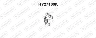 Manifold Catalytic Converter Hyundai COUPE II