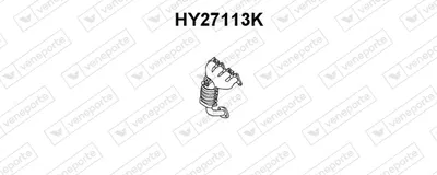 Manifold Catalytic Converter Hyundai COUPE II