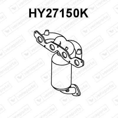 Catalytic Converter Hyundai i20 I