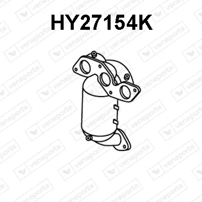 Catalytic Converter Hyundai i10 II