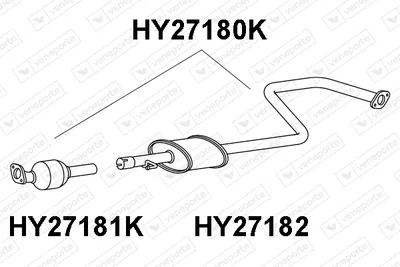 Catalytic Converter Hyundai i30 · Hyundai i30 Estate · Hyundai i30 FASTBACK
