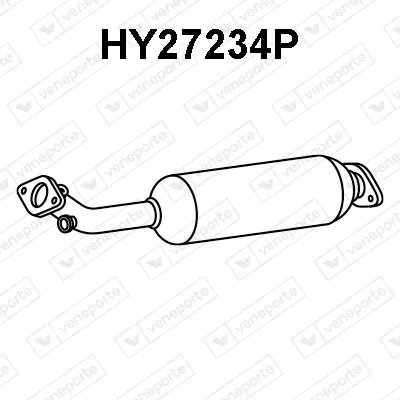 SCR Catalytic Converter Hyundai TUCSON