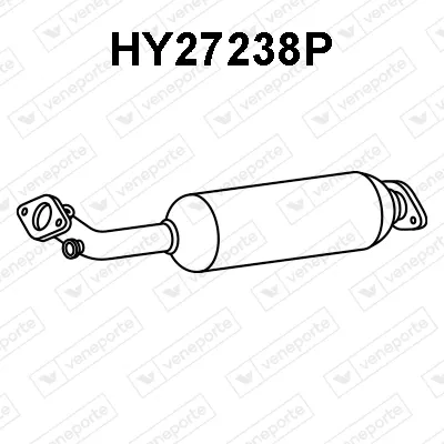 SCR Catalytic Converter Hyundai TUCSON