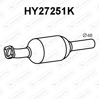 Catalytic Converter Hyundai TUCSON · Kia SPORTAGE IV