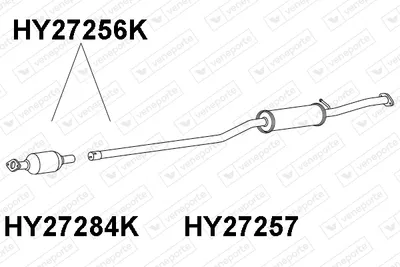 Catalytic Converter Hyundai TUCSON