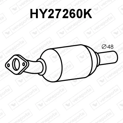 Catalytic Converter Hyundai TUCSON · Hyundai TUCSON SUV Van