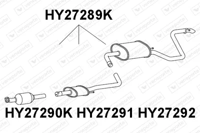 Catalytic Converter Hyundai i30 Estate
