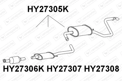 Catalytic Converter Hyundai i30 Estate