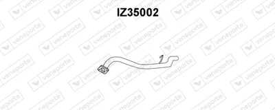 Exhaust Pipe Isuzu TROOPER II · Isuzu TROOPER II Open Off-Road Vehicle · Opel MONTEREY A