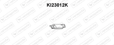 Catalytic Converter Kia RIO I Saloon