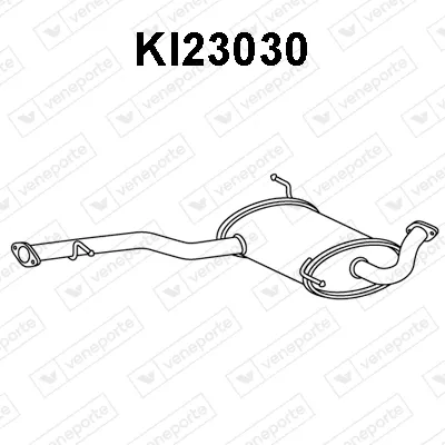 Centre Muffler Kia CARNIVAL I
