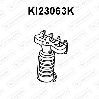 Catalyst elbow admission VENEPORTE KI23063K