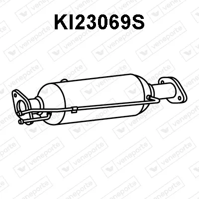 Soot/Particulate Filter, exhaust system Kia SPORTAGE II · Kia SPORTAGE II VAN