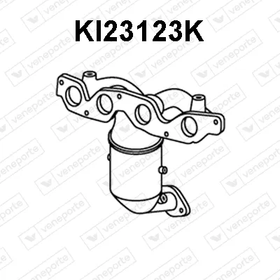 Manifold Catalytic Converter Kia PICANTO II · Kia RIO III · Kia RIO III Saloon