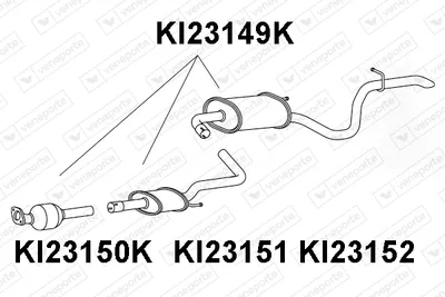 Catalytic Converter Kia CEE'D Sportswagon