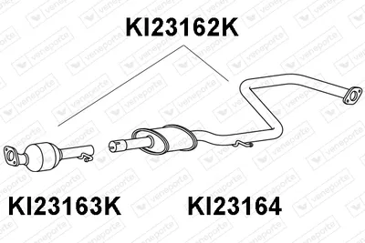 Catalytic Converter Kia CEED · Kia CEED Sportswagon · Kia PROCEED