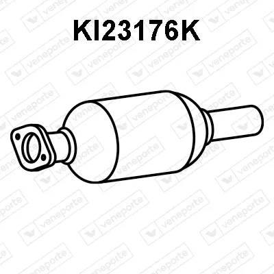 Catalytic Converter Kia RIO III · Kia RIO III Saloon