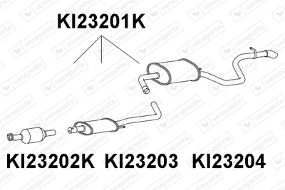 Catalytic Converter Kia CEE'D Sportswagon