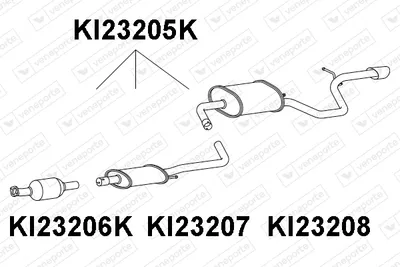 Catalytic Converter Kia CEE'D · Kia PRO CEE'D