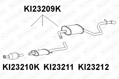 Catalytic Converter Kia CEE'D Sportswagon