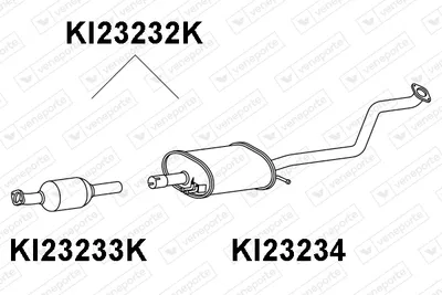 Catalytic Converter Kia SOUL II