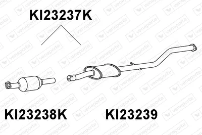 Catalytic Converter Hyundai ix35 · Kia SPORTAGE III