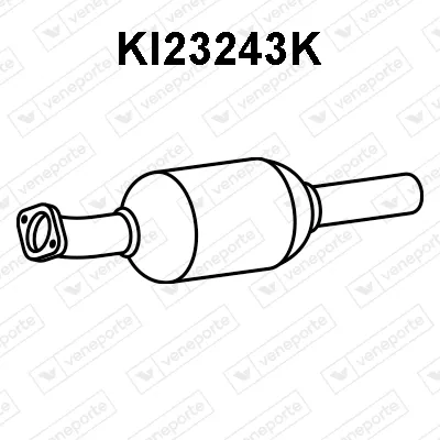 Catalytic Converter Kia CERATO III Saloon