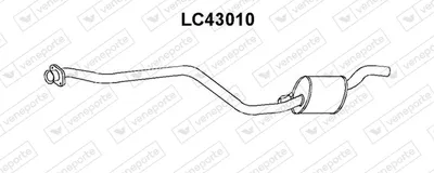 Centre Muffler Autobianchi Y10