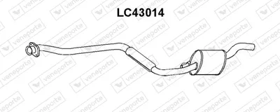 Centre Muffler Autobianchi Y10