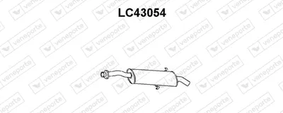 Rear Muffler Lancia THEMA · Lancia THEMA SW