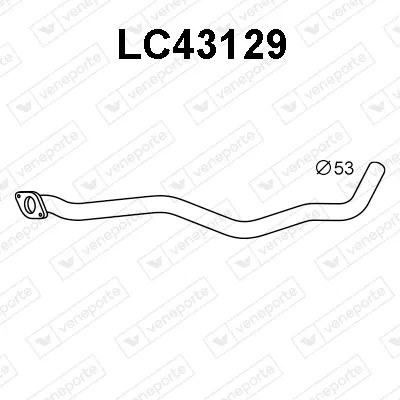 Exhaust Pipe Lancia LYBRA · Lancia LYBRA SW