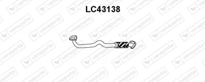 VENEPORTE LC43138 exhaust pipe
