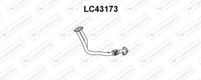 Exhaust Pipe Lancia DELTA II