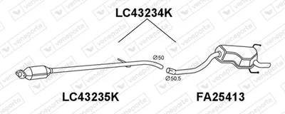 Catalyst VENEPORTE LC43234K