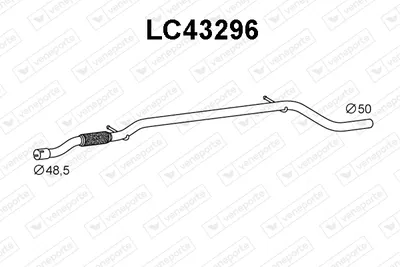 Exhaust Pipe Lancia YPSILON