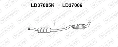 Catalyst VENEPORTE LD37005K