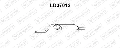 Rear Muffler Lada 1200-1500 Estate · Lada SAMARA · Lada SAMARA Saloon