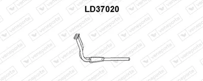 Exhaust Pipe Lada NIVA Closed Off-Road Vehicle