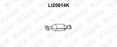 Catalytic Converter Daihatsu HIJET Bus · Daihatsu HIJET Van · Piaggio PORTER Van